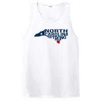 North Carolina Strong With Nc State And Love North Carolina PosiCharge Competitor Tank