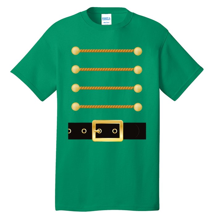 Nutcracker Character Soldier Costume Uniform Christmas Tall T-Shirt