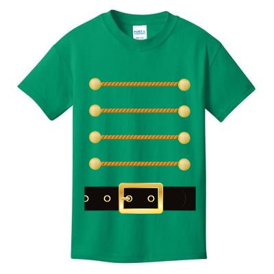 Nutcracker Character Soldier Costume Uniform Christmas Kids T-Shirt