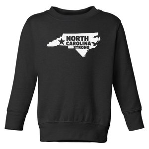 North Carolina State Strong Nc Love Toddler Sweatshirt