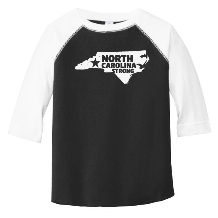 North Carolina State Strong Nc Love Toddler Fine Jersey T-Shirt