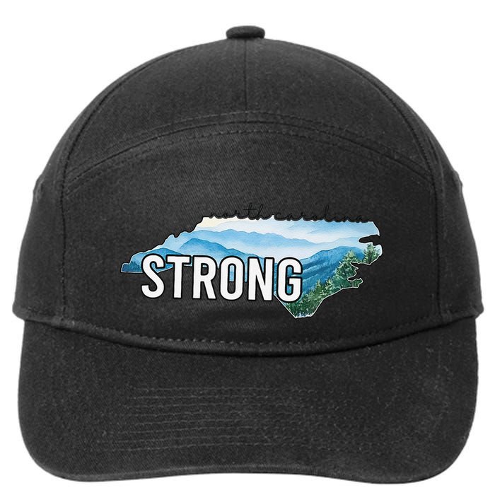 North Carolina Strong Nc State 7-Panel Snapback Hat