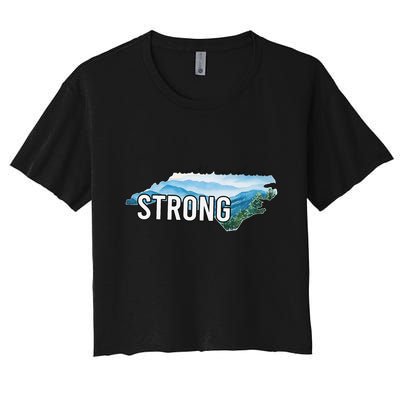 North Carolina Strong Nc State Crop Top