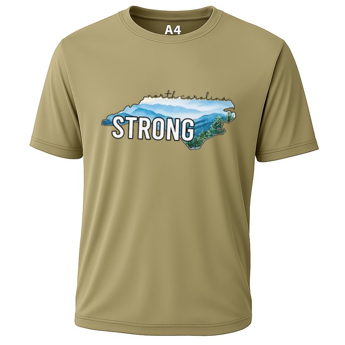 North Carolina Strong Nc State Cooling Performance Crew T-Shirt