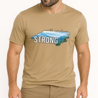 North Carolina Strong Nc State Cooling Performance Crew T-Shirt