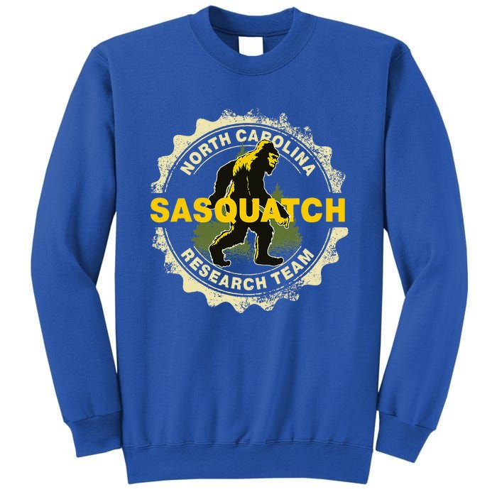 North Carolina Sasquatch Research Team Bigfoot Believer Fan Sweatshirt