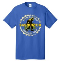 North Carolina Sasquatch Research Team Bigfoot Believer Fan Tall T-Shirt