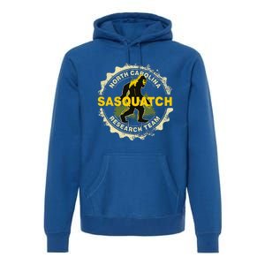 North Carolina Sasquatch Research Team Bigfoot Believer Fan Premium Hoodie