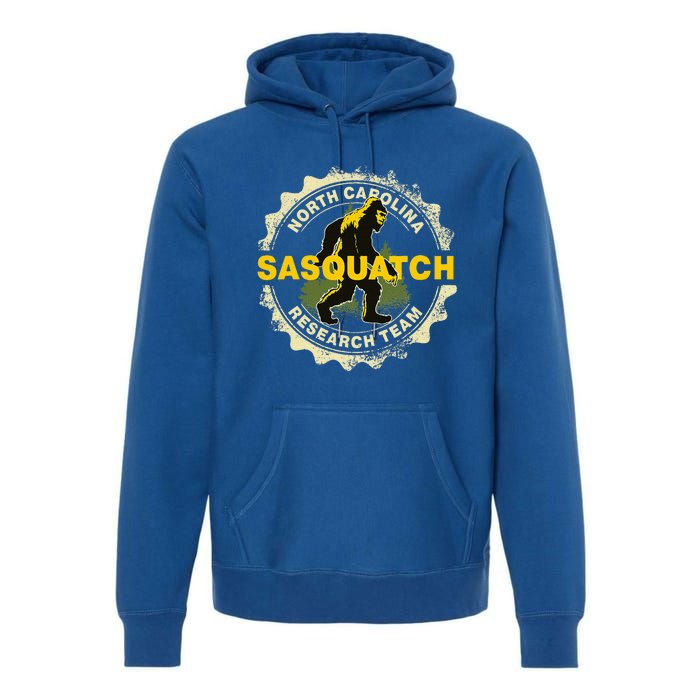 North Carolina Sasquatch Research Team Bigfoot Believer Fan Premium Hoodie