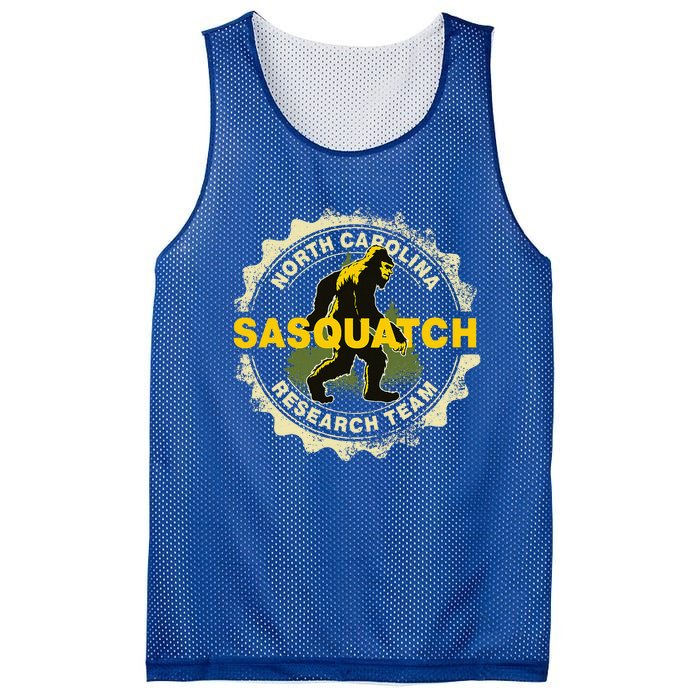 North Carolina Sasquatch Research Team Bigfoot Believer Fan Mesh Reversible Basketball Jersey Tank