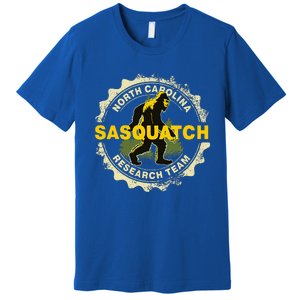 North Carolina Sasquatch Research Team Bigfoot Believer Fan Premium T-Shirt