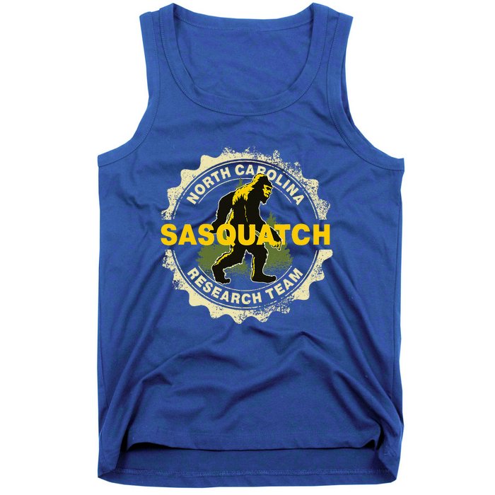 North Carolina Sasquatch Research Team Bigfoot Believer Fan Tank Top