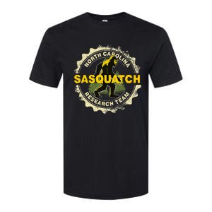 North Carolina Sasquatch Research Team Bigfoot Believer Fan Softstyle CVC T-Shirt