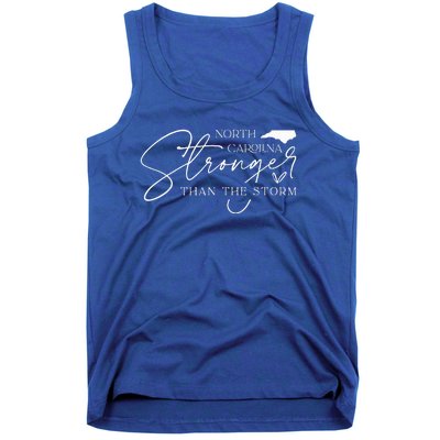 North Carolina Stronger Then The Storm Tank Top