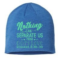 Nothing Can Separate Us Christian Religious God Gift Sustainable Beanie