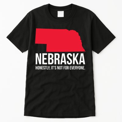 Native Cornhusker State Funny I Love Nebraska Tall T-Shirt