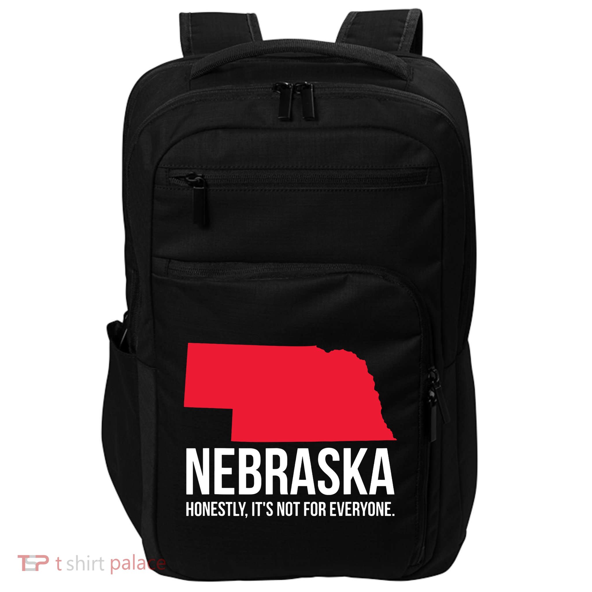 Native Cornhusker State Funny I Love Nebraska Impact Tech Backpack