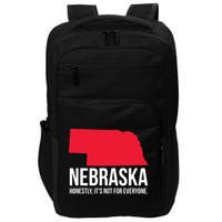 Native Cornhusker State Funny I Love Nebraska Impact Tech Backpack