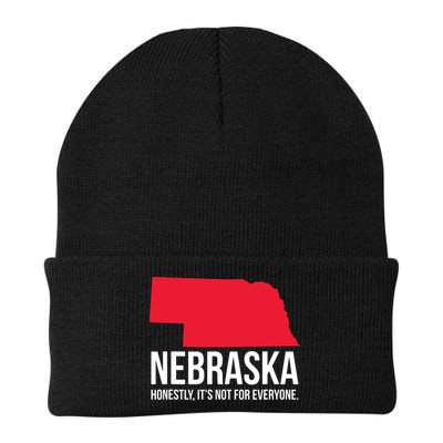 Native Cornhusker State Funny I Love Nebraska Beanie