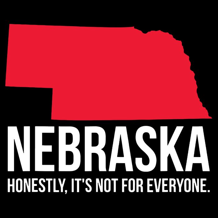 Native Cornhusker State Funny I Love Nebraska Drawstring Bag