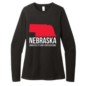 Native Cornhusker State Funny I Love Nebraska Womens CVC Long Sleeve Shirt