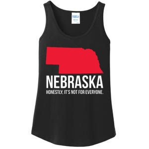 Native Cornhusker State Funny I Love Nebraska Ladies Essential Tank