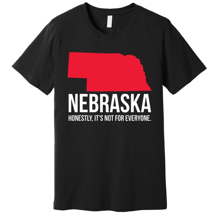 Native Cornhusker State Funny I Love Nebraska Premium T-Shirt