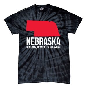 Native Cornhusker State Funny I Love Nebraska Tie-Dye T-Shirt