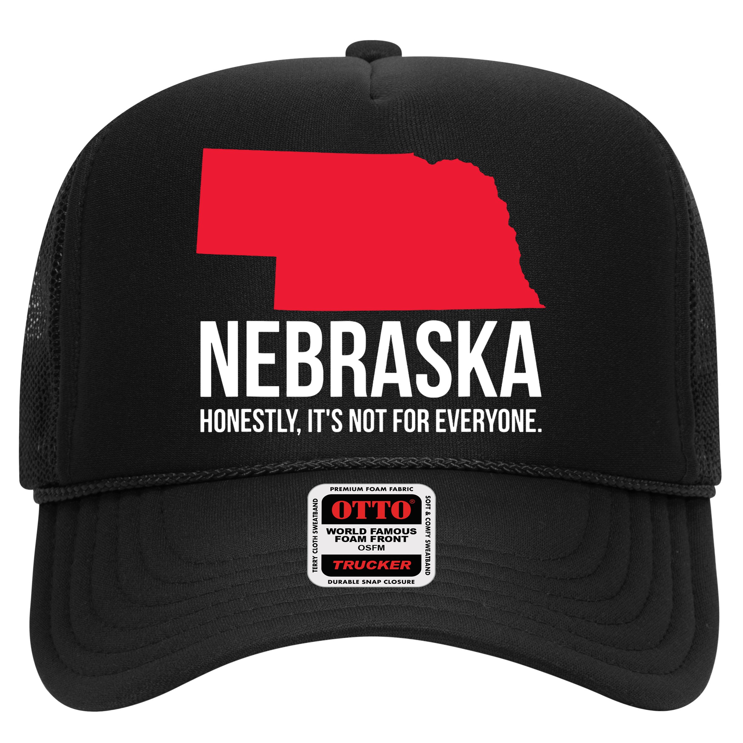 Native Cornhusker State Funny I Love Nebraska Hat