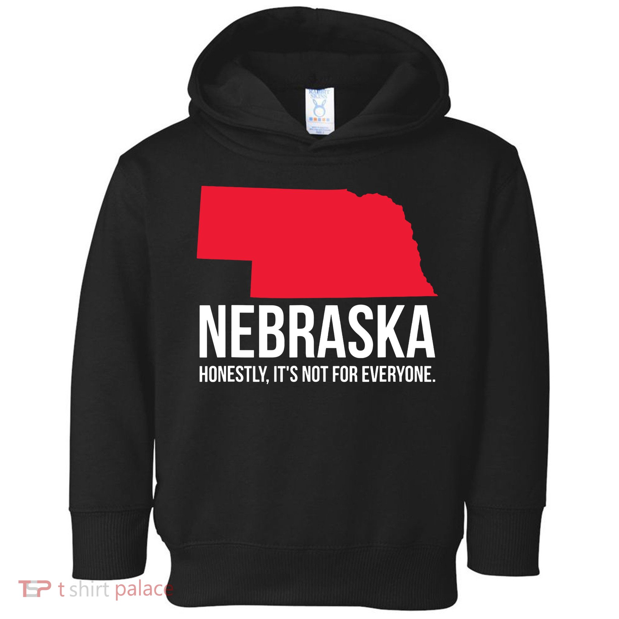 Native Cornhusker State Funny I Love Nebraska Toddler Hoodie