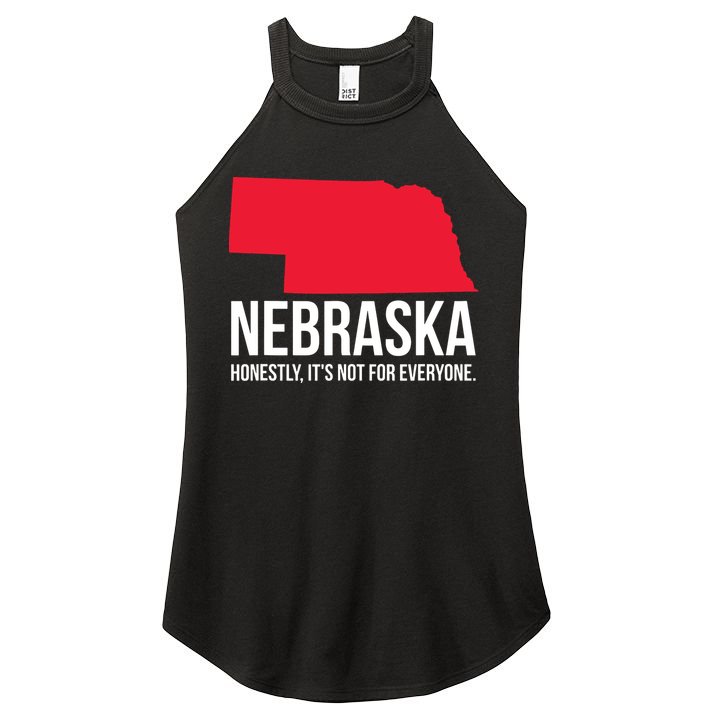 Native Cornhusker State Funny I Love Nebraska Women's Perfect Tri Rocker Tank