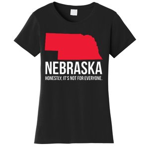 Native Cornhusker State Funny I Love Nebraska Women's T-Shirt