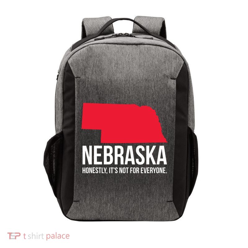 Native Cornhusker State Funny I Love Nebraska Vector Backpack