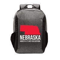 Native Cornhusker State Funny I Love Nebraska Vector Backpack