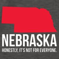 Native Cornhusker State Funny I Love Nebraska Vector Backpack