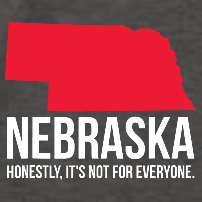 Native Cornhusker State Funny I Love Nebraska Vector Backpack