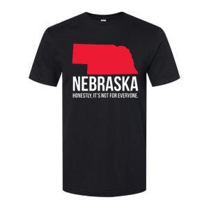 Native Cornhusker State Funny I Love Nebraska Softstyle CVC T-Shirt