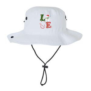 Nursing Christmas Santa Reindeer Love Infusion Nurse Life Gift Legacy Cool Fit Booney Bucket Hat