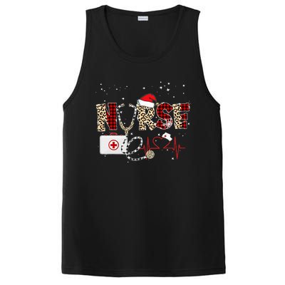 Nurse Christmas Stethoscope Nurses Xmas PosiCharge Competitor Tank