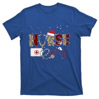 Nurse Christmas Stethoscope Nurses Xmas T-Shirt