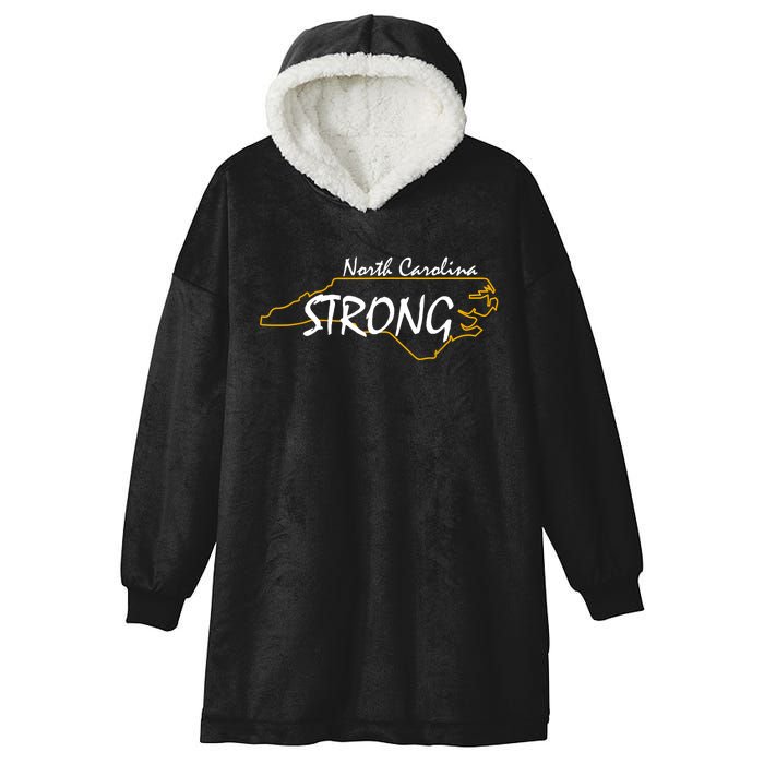 North Carolina Strong Nc State Hooded Wearable Blanket