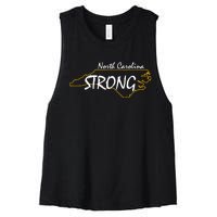 North Carolina Strong Nc State Women's Racerback Cropped Tank