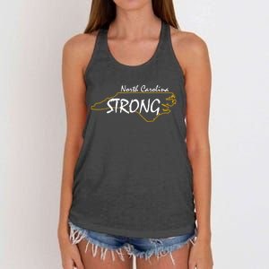 North Carolina Strong Nc State Women's Knotted Racerback Tank