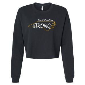 North Carolina Strong Nc State Cropped Pullover Crew