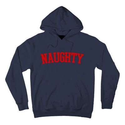 Naughty Christmas Santa Tall Hoodie