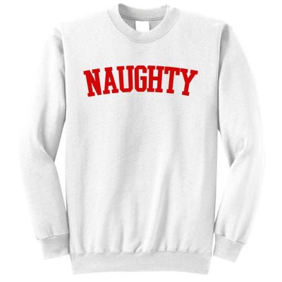 Naughty Christmas Santa Sweatshirt