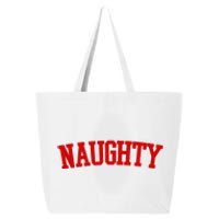 Naughty Christmas Santa 25L Jumbo Tote