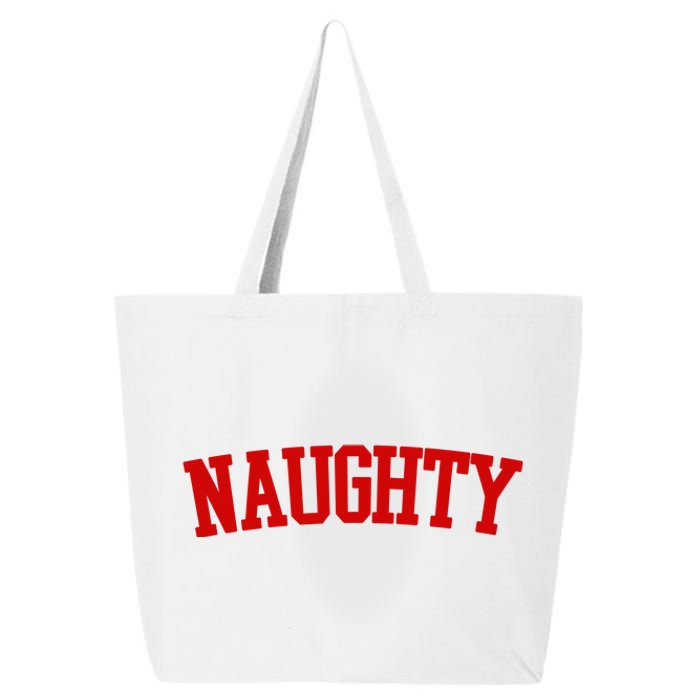 Naughty Christmas Santa 25L Jumbo Tote