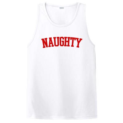 Naughty Christmas Santa PosiCharge Competitor Tank