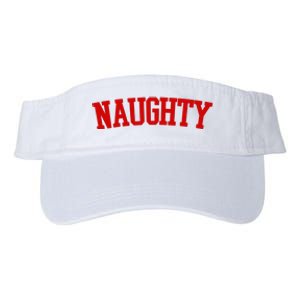 Naughty Christmas Santa Valucap Bio-Washed Visor